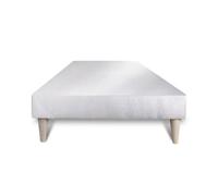 Prestige literie Sommier tapissier - Blanc
