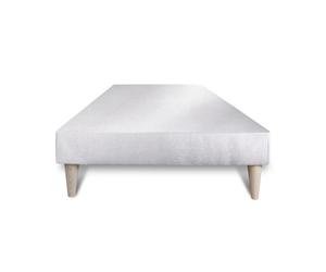 Prestige literie Sommier tapissier - Blanc