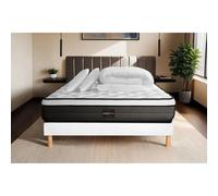 Pack Suite 200 x 200 cm sommier Kit Blanc