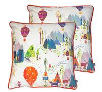 Prestigious Textiles Away We Go Lot de 2 Coussins Garnis de Polyester pour Enfants