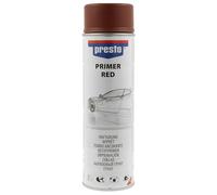 Bombe d'apprêt - Sous-couche - Rouge - Pour peinture rouge foncé - Carrosserie - Presto - 500ml Rouge