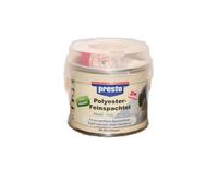 Presto 2K Polyester Filler & Durcisseur 601211 250G STYROLREDUITE 37,59 €/kg