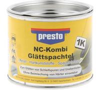 Presto Mastic de finition NC-Kombi 250 g – Gris foncé, nitro-cellulosique, imperméable