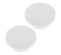 PRETYZOOM 2 Pièces Bouchon de Vidange en Caoutchouc Blanc Installation Facile Rond 2,2 Cm, Flexible à Basse Température pour Congélateur et Réfrigérateur pour Usage Domestique et
