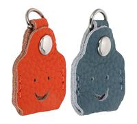 PRETYZOOM 2 Pièces Cache-clés en Cuir de Vachette Créatif pour e Maison et Vélo Électrique, Étui Protecteur Stylé Décoration et Installation Facile