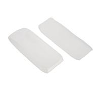 PRETYZOOM 2 Pièces Housse en Silicone Blanche Protection Anti-poussière Ajustée pour Télécommande de Ventilateur pour Cuisines et Supports