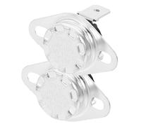PRETYZOOM 2 Pièces Thermostat pour Distributeur D'eau Blanc Contrôle Précis Température, Protection la Surchauffe, Facile à Installer pour Maintenance et Réparations