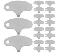 PRETYZOOM 25 Pièces ouvre-Fruits ustensile de Cuisine Outil Cuisine ouvre-Noix de Macadamia Portables ouvre-Coquille de de pécan décortiqueur de Noix en métal Mini-Casse-Noix
