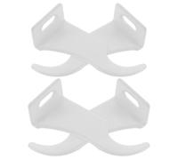 PRETYZOOM 4 Pièces Crochet Radiateur Seche Serviette, Supports Robustes | Installation Rapide, Charge Élevée, Usage Polyvalent, Finition Simple et Solide pour Radiateurs