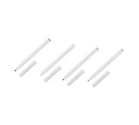 PRETYZOOM 4 pièces Stylo Marqueur Peau Couleurs pour Tatouage Temporaire Sourcils et Perçage Oreilles Marquage Précis pour Positionnement Peau Blanc Noir Rouge