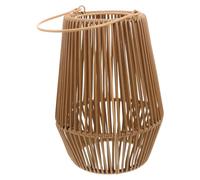 PRETYZOOM Abat-jour en Rotin Tressé à Main avec Poignée, pour Lampe LED | Compatible avec Lampe à Pétrole et Led, Surface Douce pour Garçon et Filles, Diffuse la Lumière et Réduit L’éblouissement
