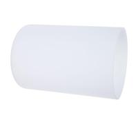 PRETYZOOM Abat-jour en Verre Dépoli Laiteux, Abat-jour Cylindrique Creux, Blanc, pour Lampe de Table et Plafonnier, Diffusion Douce Lumière, Salon, Intérieur Moderne