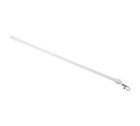PRETYZOOM Baguette à Rideau en Fibre de Verre Blanche, 43cm, Contrôle | Grands Vitrages et Rideaux Occultants, Installation Simple, Effet de Tombé Amélioré