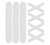 PRETYZOOM Bandes AntidéRapantes AdhéSives pour Cintres Lot de 100 Accessoires Silicone pour PoignéEs De Cintre Bandes De Suspension Antiglisse pour Rangement De VêTements