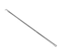 PRETYZOOM Barre de Poussée pour Stores Occultants sans Fil Perche Télescopique 3,6 M en Acier Inoxydable Tringle à Rideaux Réglable pour Plafonds Hauts et Vérandas