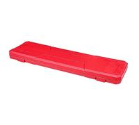PRETYZOOM Boîte de Rangement Étui Robuste en Plastique Rouge pour Organiser et Protéger pour Pied à Coulisse Numérique Voyage et Usage Prolongé
