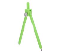 PRETYZOOM Compas de Dessin pour Utilisateurs Aveugles en Plastique Vert, Haute Précision, Compact et Portable, Accessoire pour L'examen Dessin Technique