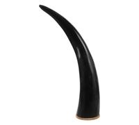 PRETYZOOM Corne à Boire Viking Grande Capacité Tasse Corne Ox pour Hydromel et Bière Style Rétro Authentique pour Fêtes et Décoration