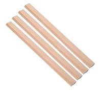 PRETYZOOM Crayons de Charpentier en Construction Lot de 4 pour Marquage Précis en Bois Beige Résistants Déformation et Casse