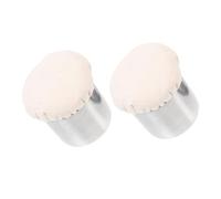 PRETYZOOM Crepiere Lot de 2 Pièces Graisseur Léger en Acier Inoxydable Tampon et Facile à Nettoyer Cuisine, pour Pancakes et Œufs Frits