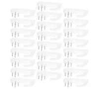 PRETYZOOM Crochets Invisibles 50 Pièces pour Accrocher Tableaux et Peintures Fixation Murale sans Trace , Facile à Installer , Adaptés Murs en Stuc pour Décoration Familiale