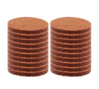 PRETYZOOM Disques de Recharge Ronds en Coton 100 Pièces, Coussinets Absorbants pour Diffuseur d'Huiles Essentielles Suspendu, Accessoires pour Parfum d'Ambiance Bureau Voiture