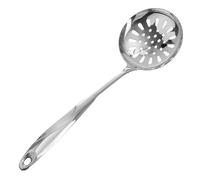PRETYZOOM Écumoire en Acier Inoxydable Argenté Manche Long Antirouille Cuisine, Passoire Classique pour Filtrer et Égoutter Facilement