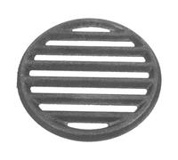 PRETYZOOM Grille Ronde en Fer pour Barbecue et Cheminée, Accessoire de Cuisson Extérieur Rétention de Chaleur, Entretien Facile, Pièce de Rechange pour Barbecue
