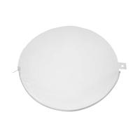 PRETYZOOM Housse de Protection Transparente en PVC Épais pour Éventail Rond 33 X 30 CM - Étui Léger Anti-Poussière et Pochette de Transport Pratique pour Protection et Rangement Lors