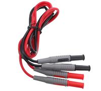 PRETYZOOM Kit de Câbles de Test pour Multimètre Électrique 2pcs Sonde Portable en Alliage et Plastique Compatible pour Analyse de Circuits Complexes