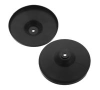 PRETYZOOM Lot de 2 Tampons en Caoutchouc Noir pour Boutons de Cuisinière à Gaz, Accessoires Cuisine Décoratifs et Compatibles pour Utilisation Cuisine