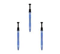 PRETYZOOM Lot de 3 Outils D'extraction Ic Pince à 4 Griffes, Alliage D'aluminium et Plastique, Manche Confortable pour Composants Électroniques, pour Réparateurs PC