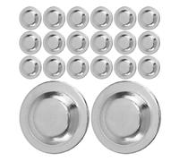PRETYZOOM Lot de 30 Aimants Magnétiques Ronds en Fer pour Porte-carte D'identité Confortable et Élégant, Design Professionnel pour Hôtels et Conférences