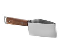 PRETYZOOM Mandoline pour Découper Pastèque pour Fruits avec Manche Bois Trancheuse Acier Inoxydable Outil de Cuisine Pratique et Résistant