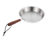 PRETYZOOM Mini Casserole En Inox Crêpière Grille-pain à Sandwich Poêle En Acier Carbone Wok En Acier Poêles à Oeufs Antiadhésives Pots à Petite Poêle à Crêpes Acier Inoxydable Polyvalent