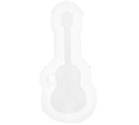 PRETYZOOM Moule en Silicone pour Porte-clés Forme Violon, Réutilisable Texture, pour Création DIY et Décoration de Plaque de Porte