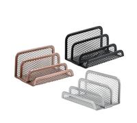 PRETYZOOM Organisateur de Courrier en Métal avec 3 Compartiments Verticaux pour Tri des Documents et Lettres de Bureau pour Bureau ou École