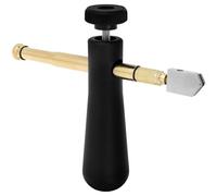 PRETYZOOM Outil de Coupe-verre Professionnel avec Poignée Ergonomique et Assistance Barre de Couple pour Carrelage Épais, Plastique Solide, pour Usage Domestique