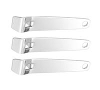 PRETYZOOM Ouvre-flacon Portable et Léger 3 Pièces Multifonction en Acier Inoxydable Mini Ouvre-bouteille pour Ampoules et Bouteilles en Voyage ou Pique-
