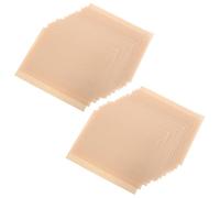 PRETYZOOM Papier Sulfurisé Prédécoupé 40x30 cm 100 Feuilles en Papier Kraft Naturel Antiadhésif Résistant Chaleur Pour Pâtisserie et Barbecue