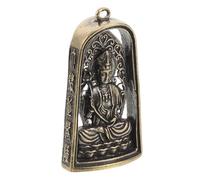 PRETYZOOM Pendentif Artisanal en Laiton Bouddha Mahasthamaprapta Décoratif Vintage pour Fabrication de Bijoux et Décoration Religieuse Intérieure Maison