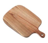 PRETYZOOM Plateau de Fromage Bois Naturel Planche à Découper Multiprise pour Cuisine Pique- et Buffet Compacte Matériau Dur et Stable pour Charcuterie Fruits et Repas Extérieurs