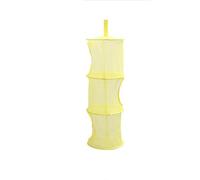 PRETYZOOM Pochette De Rangement Jouet Maille Suspendue à Compartiments Pour Chambre Garçon Fille Et Voyages Jaune