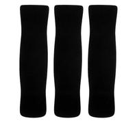 PRETYZOOM Poignées de béquille antidérapantes, poignées pour Canne, Mousse Plastique, 3pcs, Noir, pour Cane et Umbrella, Artisanat