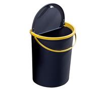 PRETYZOOM Poubelle Design Suspendu Moderne Couvercle en Plastique la Cuisine Murale 20l et Gain de Place Cuisine Maison