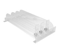 PRETYZOOM Poussoir de Rayon Automatique 3pcs en Ps pour Boissons et Snacks, Gain de Place et Installation Simple, pour Supermarché et Magasin