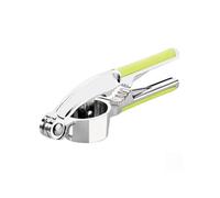 PRETYZOOM Presse-ail Manuel en Alliage de Zinc Vert avec Design Ergonomique Broyage Rapide et Simple, Équipé D’un Casse-noix Pratique Cuisine Quotidienne