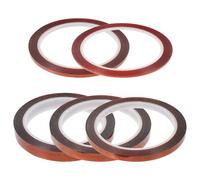 PRETYZOOM Ruban Adhésif Haute Température en Polyimide Pi 5 Rouleaux 33 M Isolation pour Presse Thermique et Applications Industrielles Simples