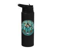 Prevent Wildfires Smokey Bear, Banjo & Birds Stainless Steel Insulated Water Bottle