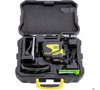 Prexiso PLC3-360G Laser à lignes 360° Laser vert, avec laser à 360°, batterie incluse, boîtier inclus Portée (max.): 60 m